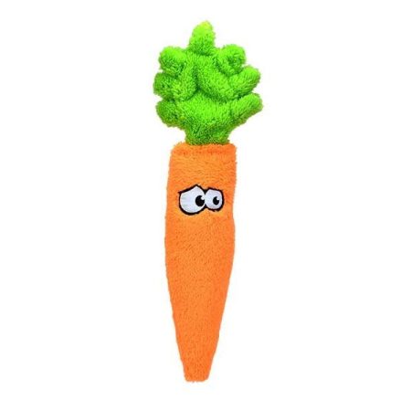 Cycle Dog USA Duraplush Carrot Dog Toy, 10"